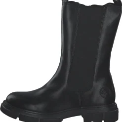 Tom Tailor 2196218, Chelsea Boots, Damen, Schwarz