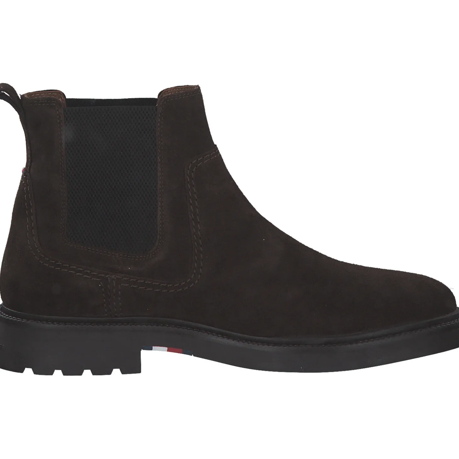 Tommy Hilfiger FM0FM05104GOP HILFIGER COMFORT LWT SUEDE, Chelsea Boots, Herren, Dark Coffee