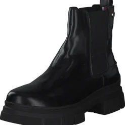 Tommy Hilfiger FW0FW06649, Chelsea Boots, Damen, black