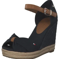 Tommy Hilfiger FW0FW04784, Keilsandaletten, Damen, Desert Sky