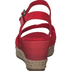 Tommy Hilfiger FW0FW05627, Keilsandaletten, Damen, fireworks