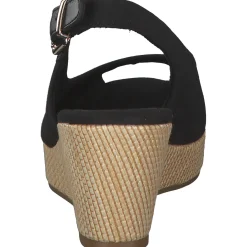 Tommy Hilfiger FW0FW04788, Keilsandaletten, Damen, Schwarz (Black)