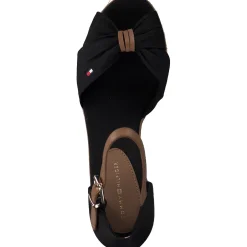 Tommy Hilfiger FW0FW00906, Keilsandaletten, Damen, Schwarz