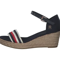 Tommy Hilfiger FW0FW07078, Sandaletten, Damen, space blue