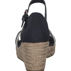 Tommy Hilfiger FW0FW07078, Sandaletten, Damen, space blue