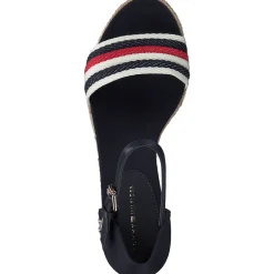 Tommy Hilfiger FW0FW07078, Sandaletten, Damen, space blue