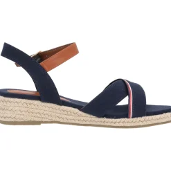 Tommy Hilfiger T3A7-32187, Keilsandaletten, Kinder, Blau