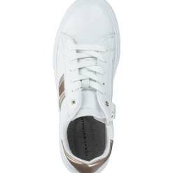 Tommy Hilfiger T3A9-32703, Schnürschuhe, Kinder, bianco/platino