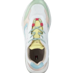 Tommy Hilfiger T3A9-32740, Schnürschuhe, Kinder, bianco/multicolor