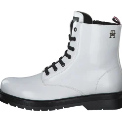 Tommy Hilfiger T4A5-32411, Schnürstiefeletten, Kinder, white