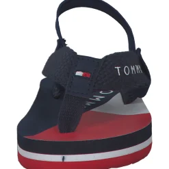 Tommy Hilfiger T1B2-30746, Badelatschen, Kinder, Blau