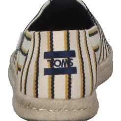 Toms Alp Rope 1001987, Slipper, Damen, beige grün