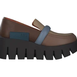 Unisa Grip Loafer Mid, Slipper, Damen, Braun