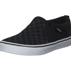 Vans Asher Checkers VN000VH0, Sneakers Low, Kinder, Schwarz