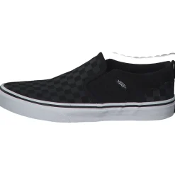 Vans Asher Checkers VN000VH0, Sneakers Low, Kinder, Schwarz