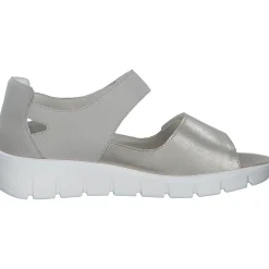 Waldläufer K-Adea 658801, Sandalen, Damen, SILBER CEMENT