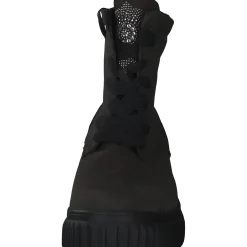 Waldläufer Nala 789802, Schnürstiefeletten, Damen, Grau (Schiefer)