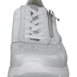 Waldläufer Ramona 626K02, Schnürschuhe, Damen, WEISS WEISS SILBER