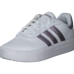 Adidas Core Court Platform, Sneakers Low, Damen, white berry metallic
