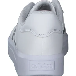 Adidas Core Court Platform, Sneakers Low, Damen, weiß silber
