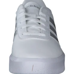 Adidas Core Court Platform, Sneakers Low, Damen, weiß silber