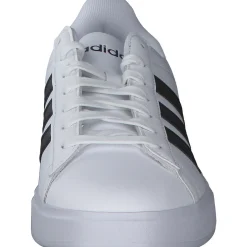 Adidas Core Grand Court 2.0 W, Sneakers Low, Damen, weiß / schwarz