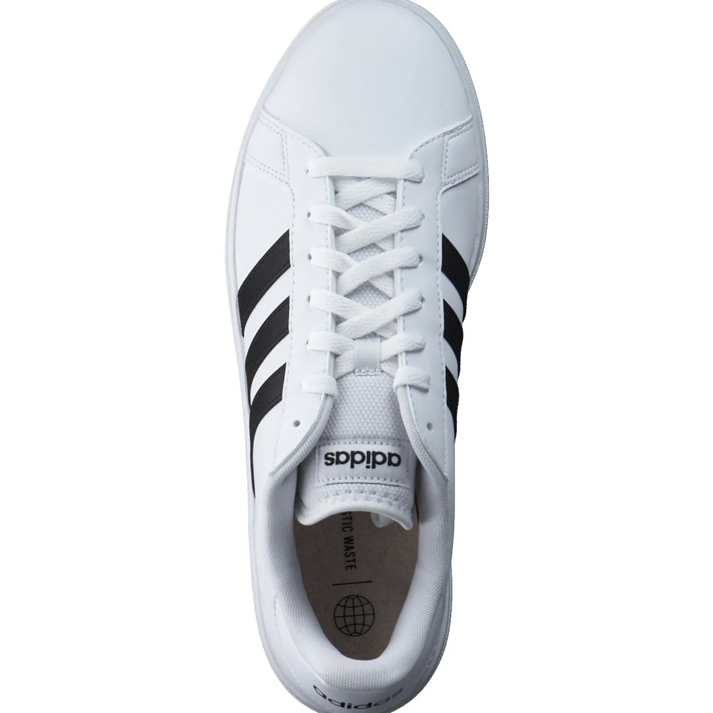 Adidas Core Grand Court Base 2 M, Sneakers Low, Herren, white
