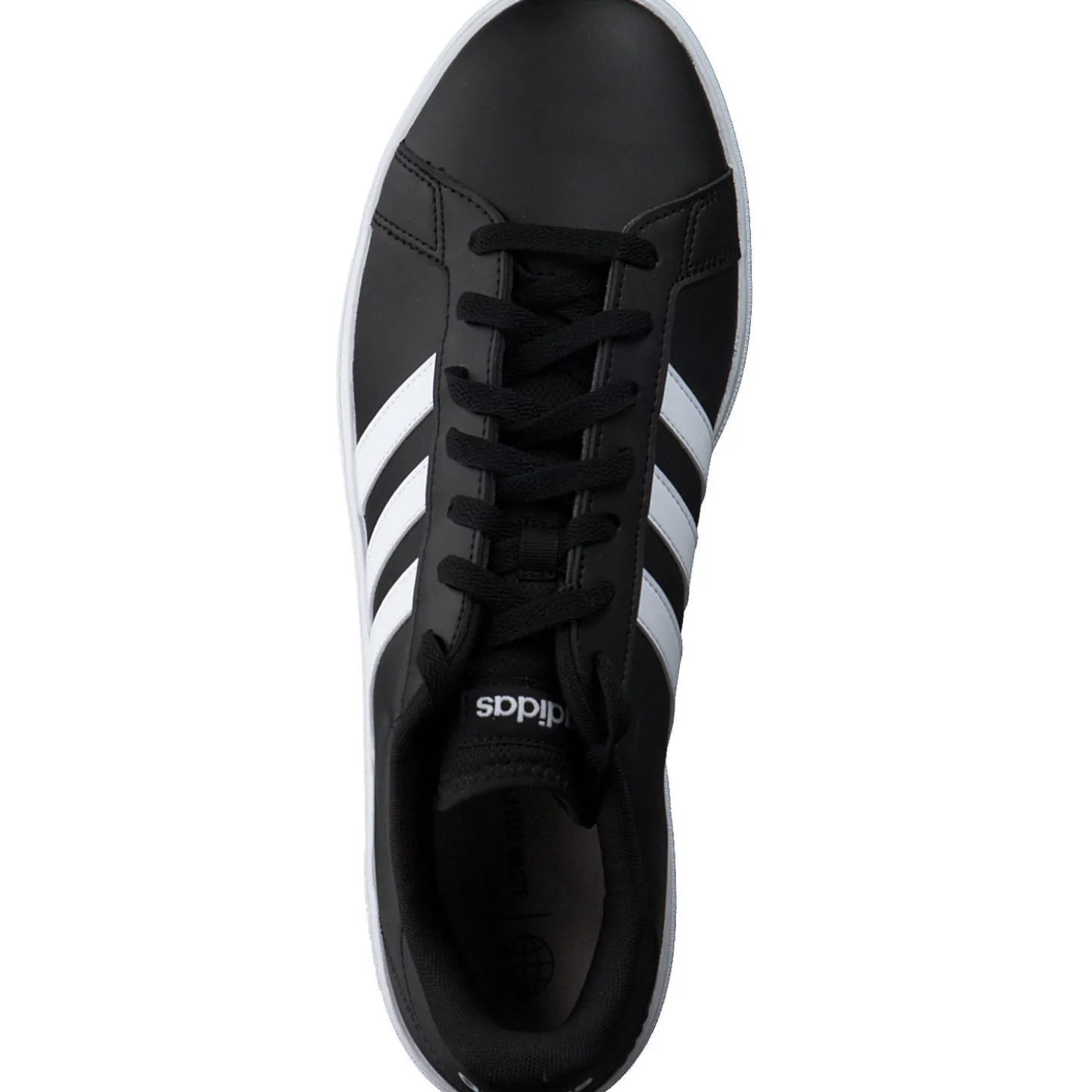 Adidas Core Grand Court Base 2 M, Sneakers Low, Herren, black
