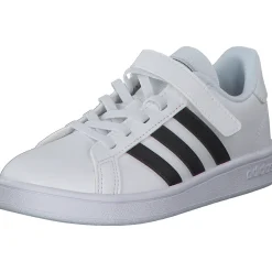 Adidas Core Grand Court C, Sneakers Low, Kinder, weiß schwarz