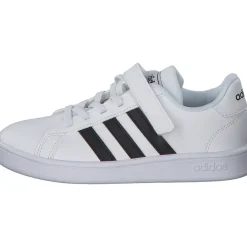 Adidas Core Grand Court C, Sneakers Low, Kinder, weiß schwarz