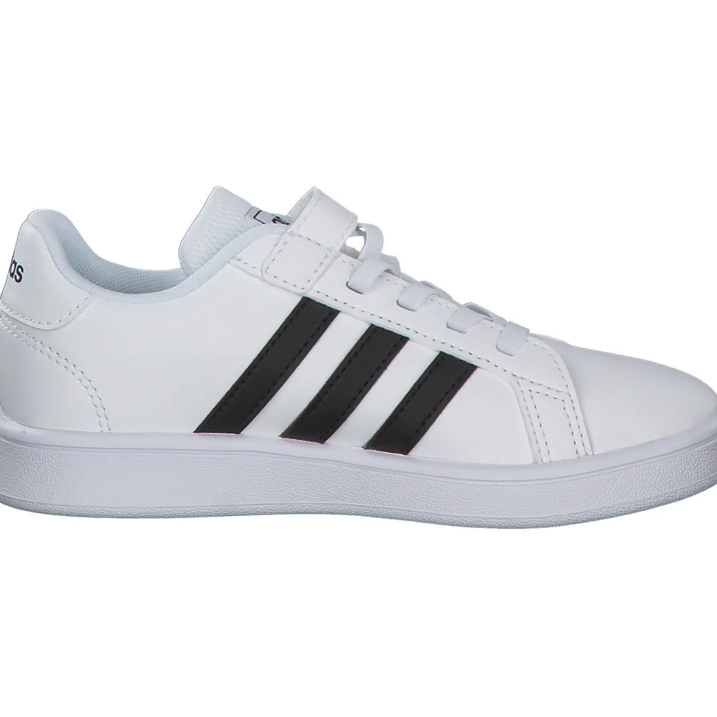 Adidas Core Grand Court C, Sneakers Low, Kinder, weiß schwarz