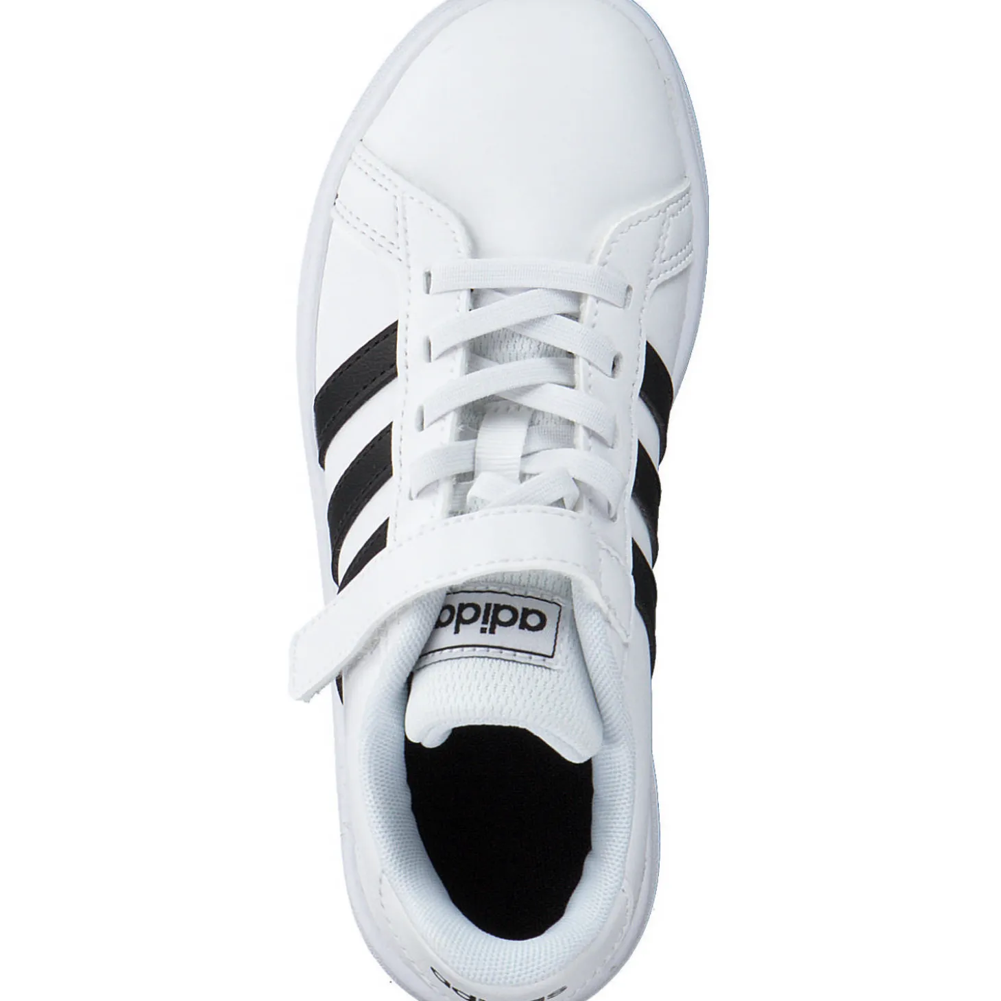 Adidas Core Grand Court C, Sneakers Low, Kinder, weiß schwarz