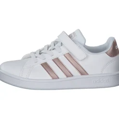 Adidas Core Grand Court C, Sneakers Low, Kinder, Weiß (FTWWHT/COPPMT)