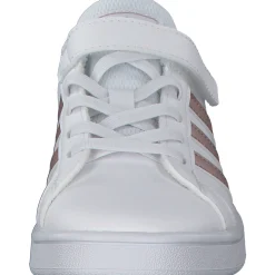 Adidas Core Grand Court C, Sneakers Low, Kinder, Weiß (FTWWHT/COPPMT)