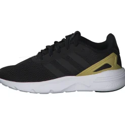 Adidas Core Nebzed W, Sneakers Low, Damen, black/black/gold met