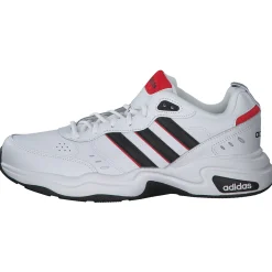 Adidas Core Strutter M, Sneakers Low, Herren, Weiß/Blau/Rot