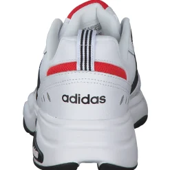 Adidas Core Strutter M, Sneakers Low, Herren, Weiß/Blau/Rot