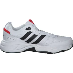 Adidas Core Strutter M, Sneakers Low, Herren, Weiß/Blau/Rot