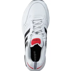 Adidas Core Strutter M, Sneakers Low, Herren, Weiß/Blau/Rot