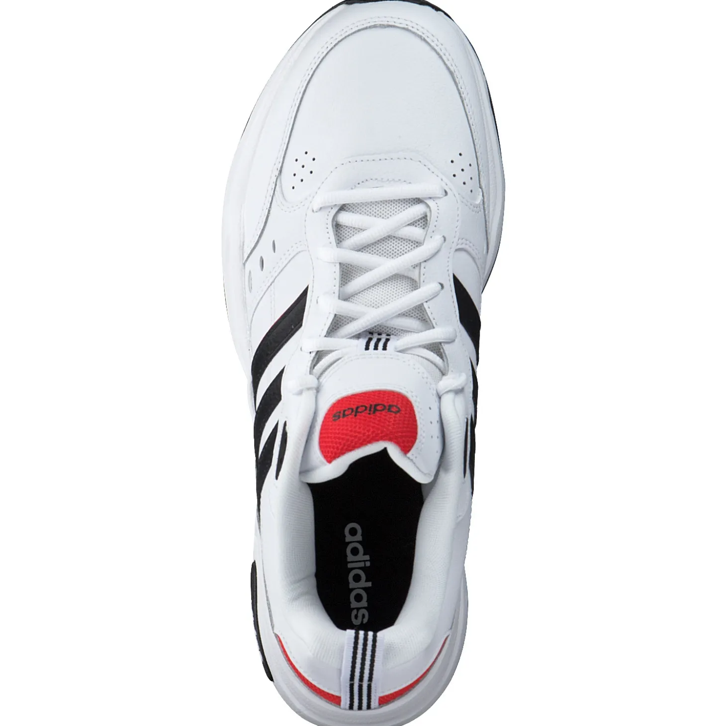 Adidas Core Strutter M, Sneakers Low, Herren, Weiß/Blau/Rot