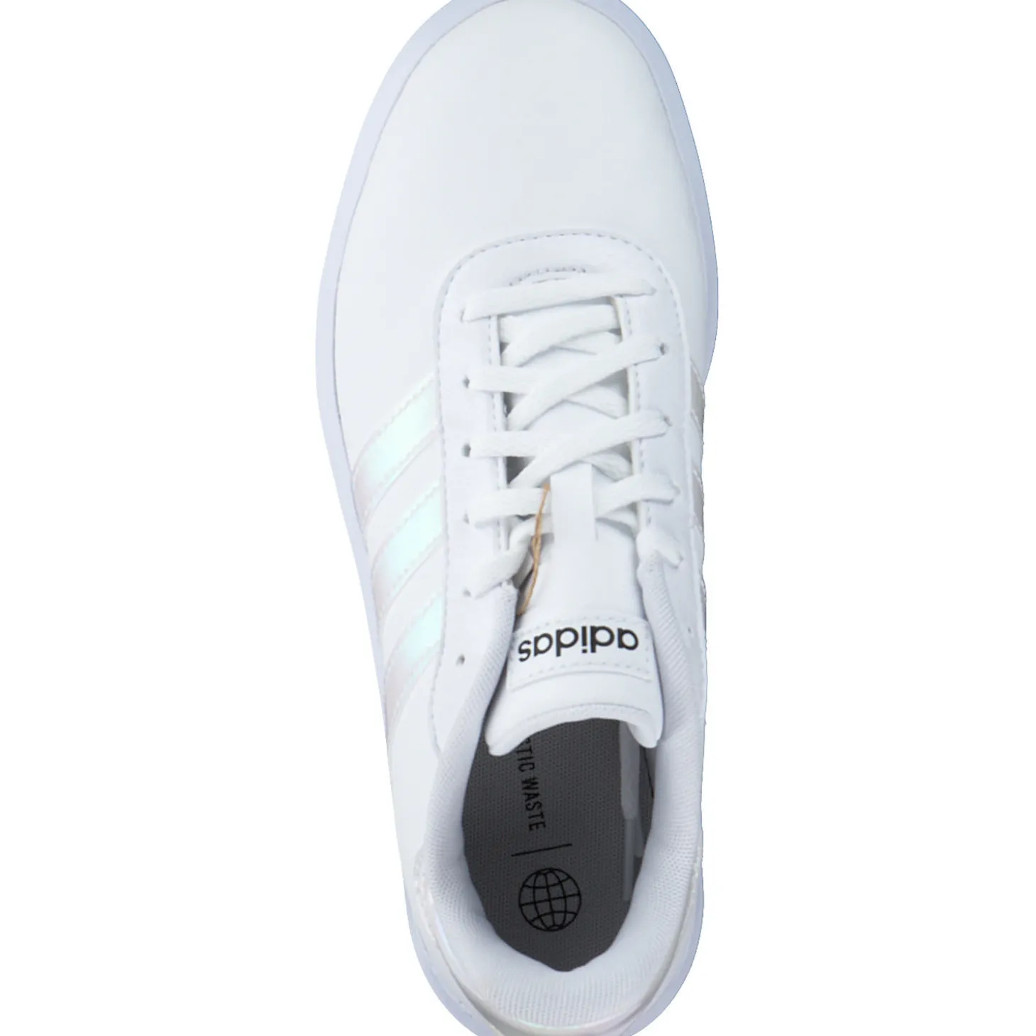 Adidas Court Platform W, Sneakers Low, Damen, white/black