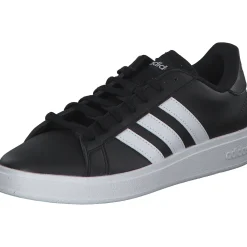 Adidas Grand Court Base 2.0 W, Schnürschuhe, Damen, black/white/black