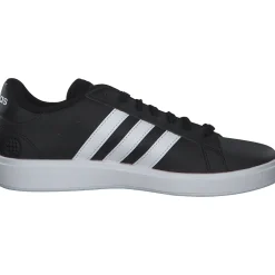 Adidas Grand Court Base 2.0 W, Schnürschuhe, Damen, black/white/black
