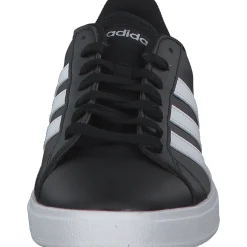 Adidas Grand Court Base 2.0 W, Schnürschuhe, Damen, black/white/black