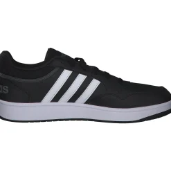 Adidas Hoops 3.0 M, Sneakers Low, Herren, CBLACK/FTWWHT/GRESIX