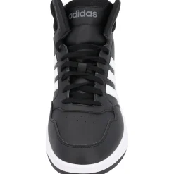 Adidas Hoops 3.0 MID M, Sneakers High, Herren, core black/ftwr white/grey six
