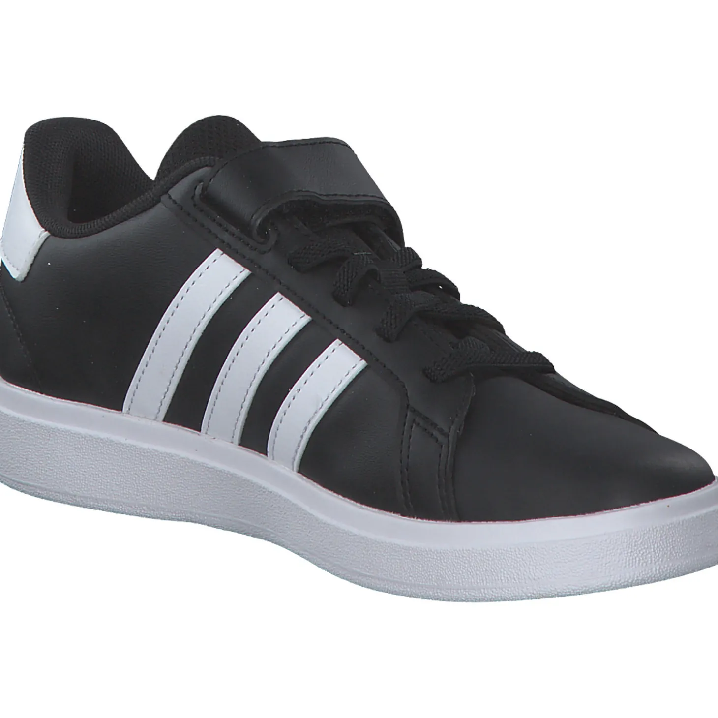 adidas IE5995 Grand Court 2.0 EL C, Slipper (Kinder), Kinder, CBLACK/FTWWHT/CBLACK