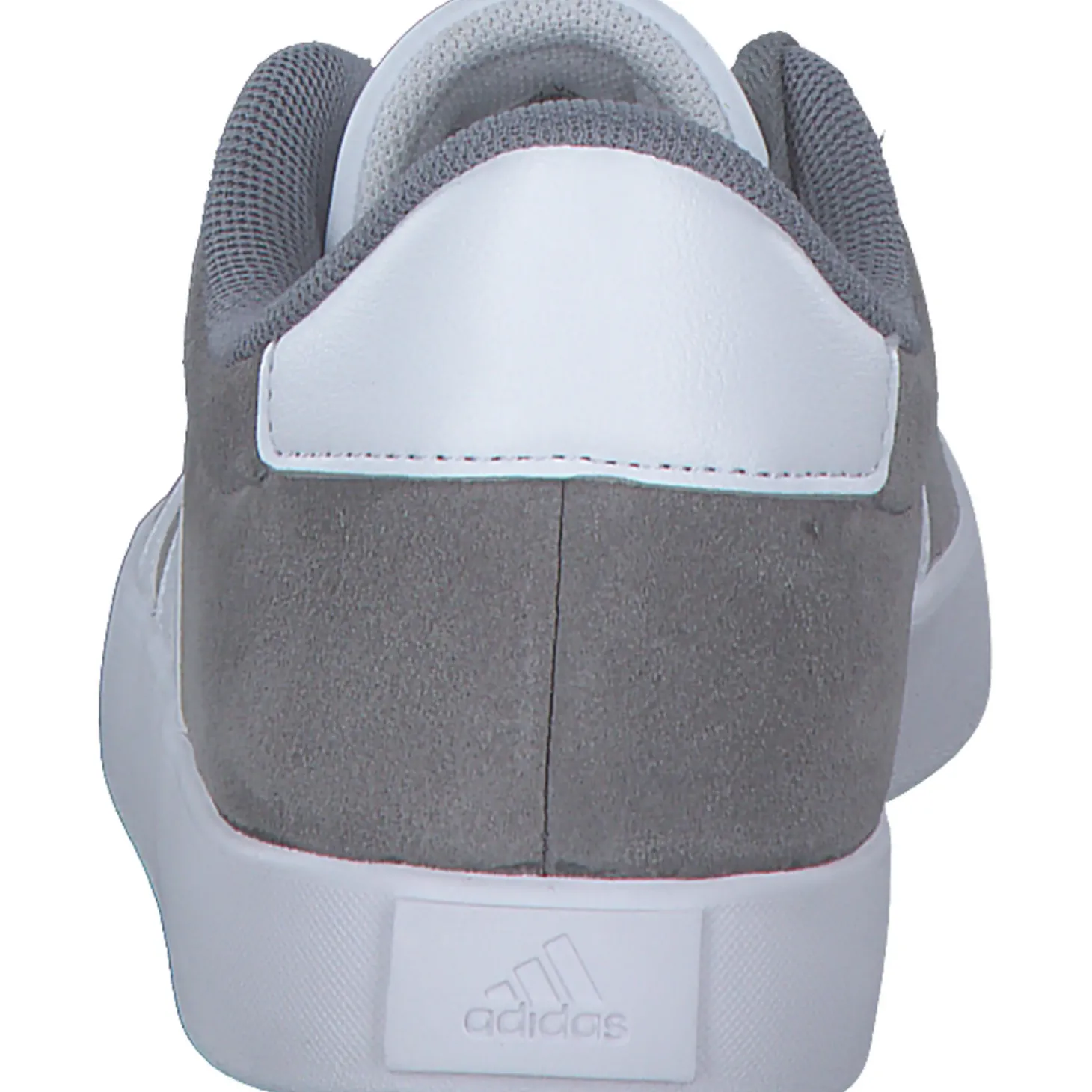 Adidas VL Court 3.0 K, Schnürschuhe, Kinder, GRETHR/FTWWHT/GRETWO