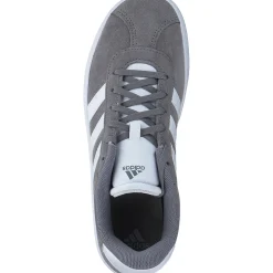 Adidas VL Court 3.0 K, Schnürschuhe, Kinder, GRETHR/FTWWHT/GRETWO