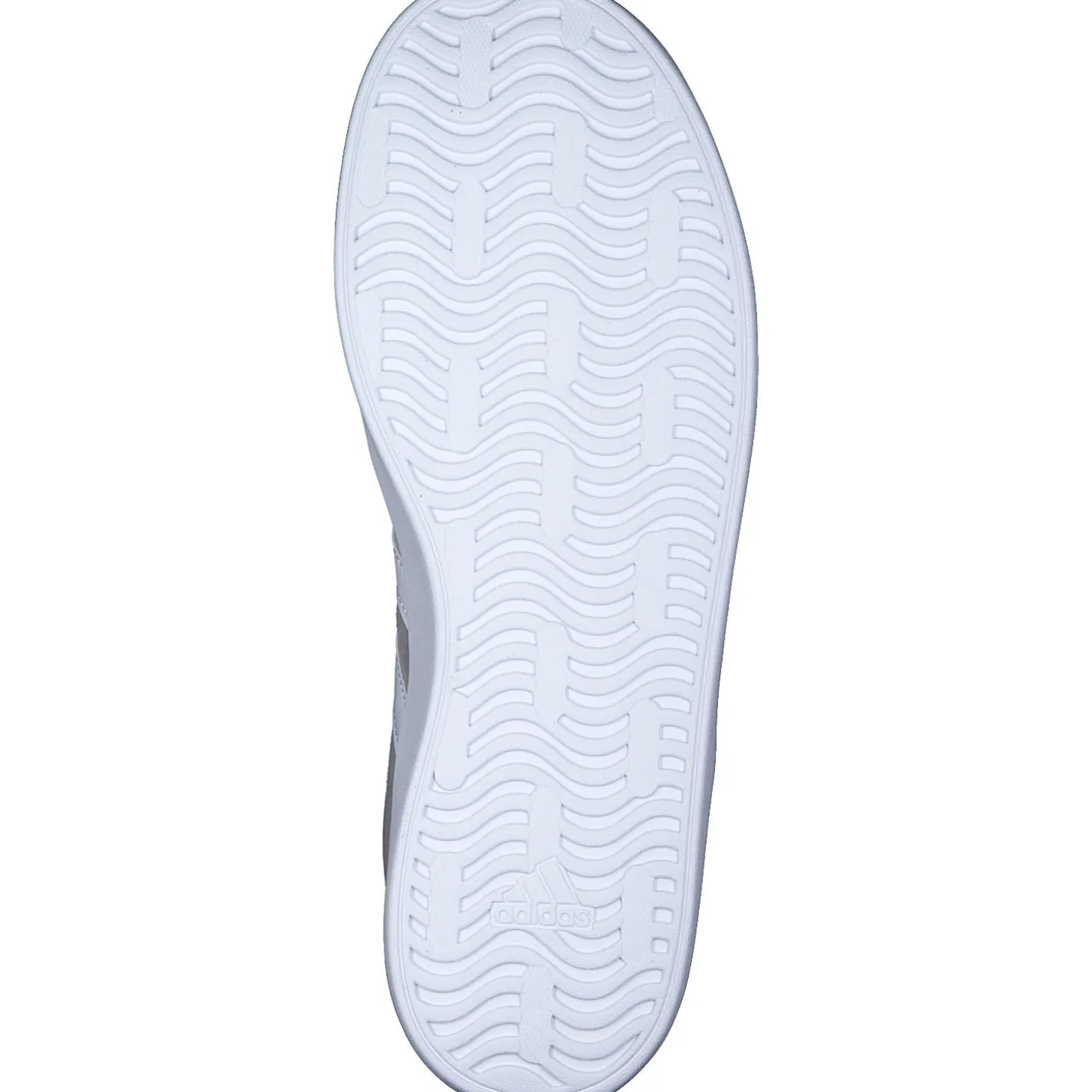 Adidas VL Court 3.0 K, Schnürschuhe, Kinder, GRETHR/FTWWHT/GRETWO